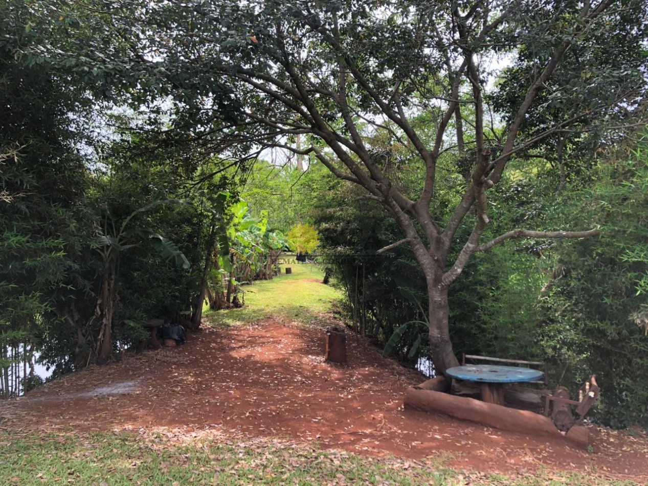 PESQUE Y PAGUE DE 1,2 HAS. CON 3 LAGUNAS. SAN ISIDRO. POSADAS. MISIONES