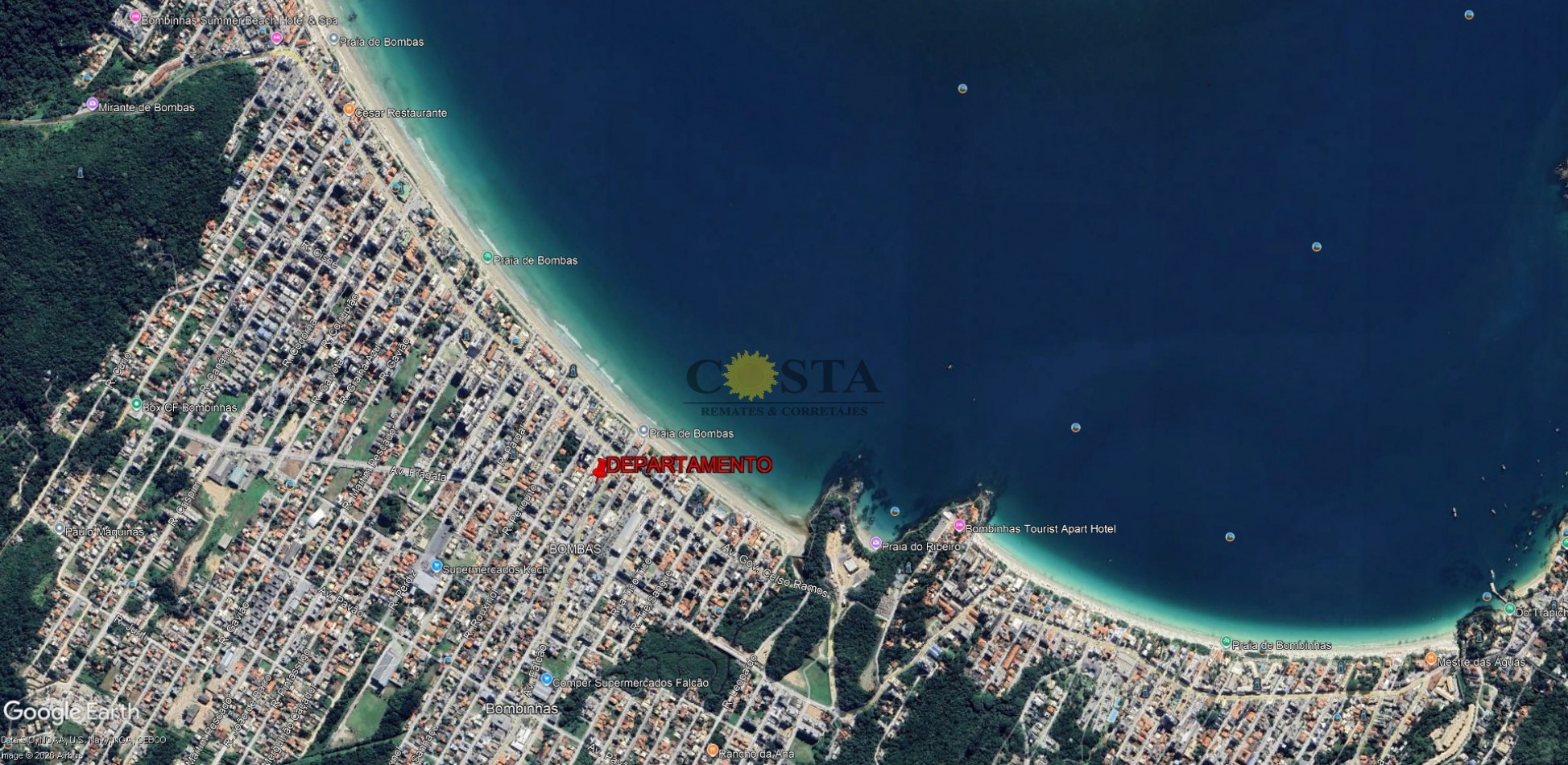 HERMOSO DEPARTAMENTO A 80 MTS. DEL MAR. BOMBAS. SANTA CATARINA. BRASIL