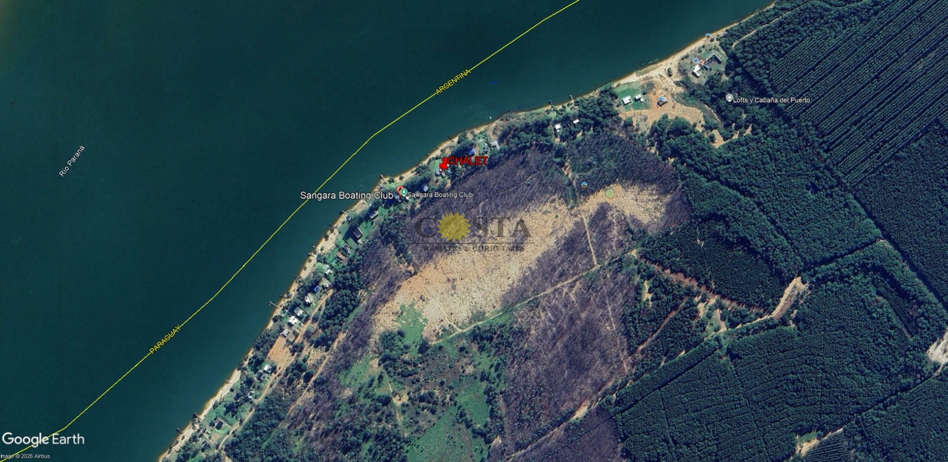 CHALET EN SAN GARA BOATING CLUB. ITUZAINGO. CORRIENTES