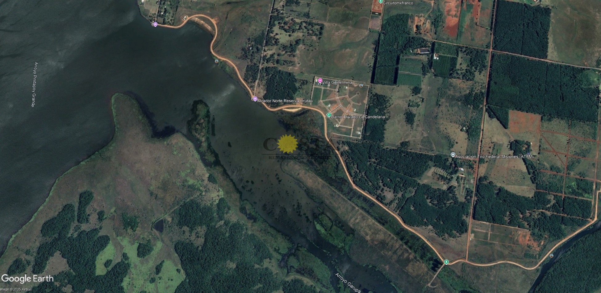 LOTE EN ESQUINA EN COUNTRY LA CANDELARIA. VENTA. CANDELARIA. MISIONES