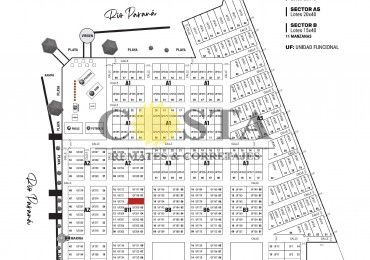 LOTE EN EL COUNTRY PUERTO MBIGUA. ITUZAINGO. CORRIENTES